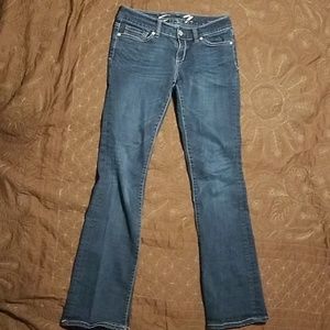 * Seven7 jeans size 27 bootcut